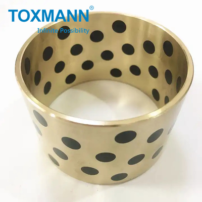 OEM ماشینکاری دقیق سفارشی CNC ماشینکاری قطعات فلزی گرافیت پر شده مس بشینگ