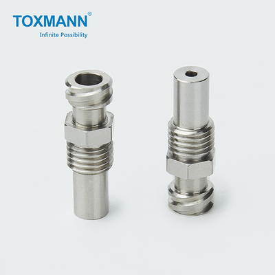 قطعات چرخان دقیق CNC SUS304 کاربردی برای صنعت اتصال دهنده