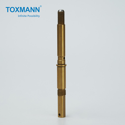 Copper Turned CNC Lathe Machining Parts Shafts Tolerance 0.01mm