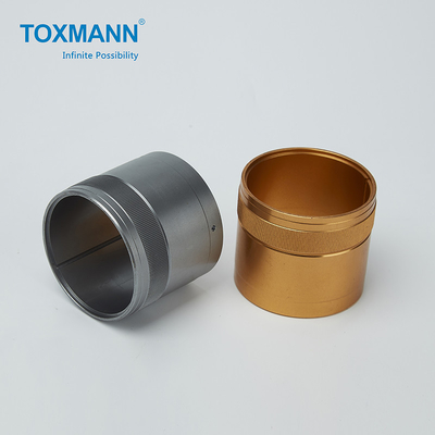 AL6061 سیلندر CNC ماشینکاری قطعات تراشکاری اکسیداسیون آندی