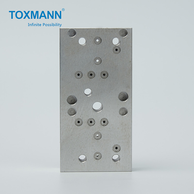 قطعات آلومینیومی CNC ضد اسید AL6061، تحمل 0.02 میلی متر قطعات اصلی دستگاه CNC