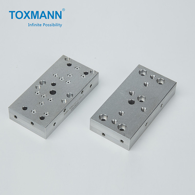 قطعات آلومینیومی CNC ضد اسید AL6061، تحمل 0.02 میلی متر قطعات اصلی دستگاه CNC