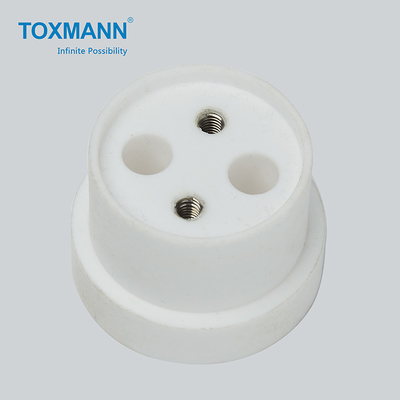 قطعات ماشینکاری تراش CNC تبدیل شده POM پلاستیکی درج رزوه ها سطح سوراخ کردن