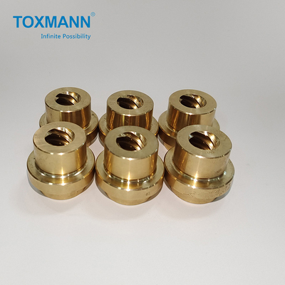قطعات ماشینکاری تراش CNC برنجی Toxmann برای قالب پلاستیکی