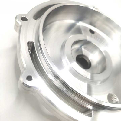 ماشینکاری قطعه کار و درمان اکسیداسیون پوشش جلویی آلیاژ آلومینیوم برای چرخش دقیق CNC