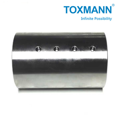 قطعات ماشینکاری CNC OEM شفت چرخش P20 قطعات سخت افزاری ریل اتصال لوله