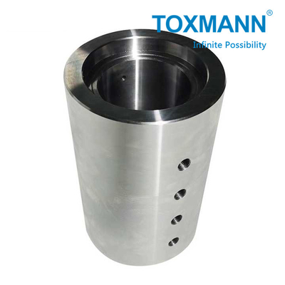 قطعات ماشینکاری CNC OEM شفت چرخش P20 قطعات سخت افزاری ریل اتصال لوله