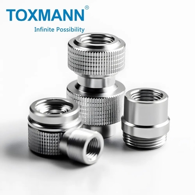 OEM CNC ماشینکاری خدمات سفارشی سازی فولاد ضد زنگ آلومینیوم قطعات رشته ای CNC ماشینکاری