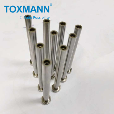 پین داخل SKD61 پین های Ejector Pin های Ejector Press Pins، S45c قطعات تزریق فلزی دقیق