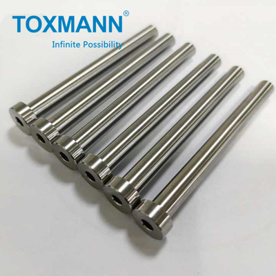 پین داخل SKD61 پین های Ejector Pin های Ejector Press Pins، S45c قطعات تزریق فلزی دقیق