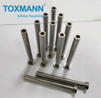 پین داخل SKD61 پین های Ejector Pin های Ejector Press Pins، S45c قطعات تزریق فلزی دقیق