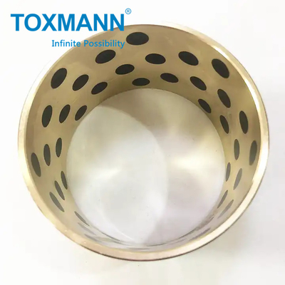 OEM ماشینکاری دقیق سفارشی CNC ماشینکاری قطعات فلزی گرافیت پر شده مس بشینگ