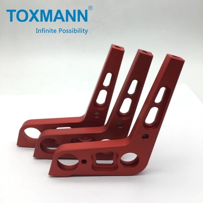 شیفتر بیل کرینک دو بار بارگیری کوتاه پرتاب CNC فرش قطعات آلومینیوم 6061-T6 آنودیزه دقت بالا