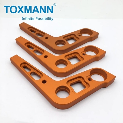 شیفتر بیل کرینک دو بار بارگیری کوتاه پرتاب CNC فرش قطعات آلومینیوم 6061-T6 آنودیزه دقت بالا